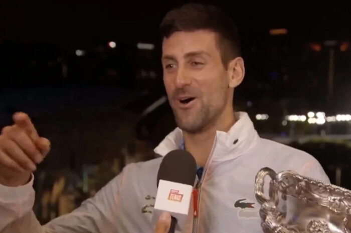 Djokovic ganó el Open de Australia y cantó "Muchachos"