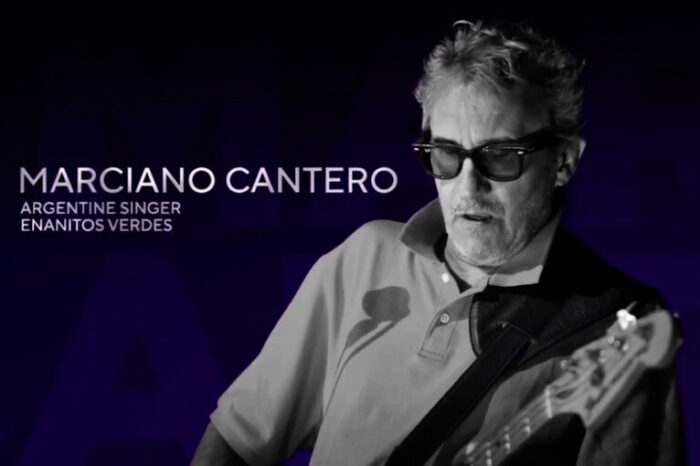 Marciano Cantero fue homenajeado en los Grammy 2023