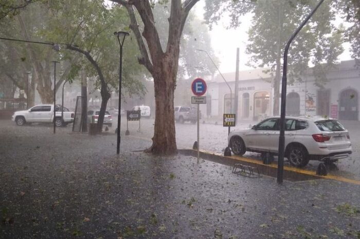 Alerta amarilla por tormentas en Mendoza