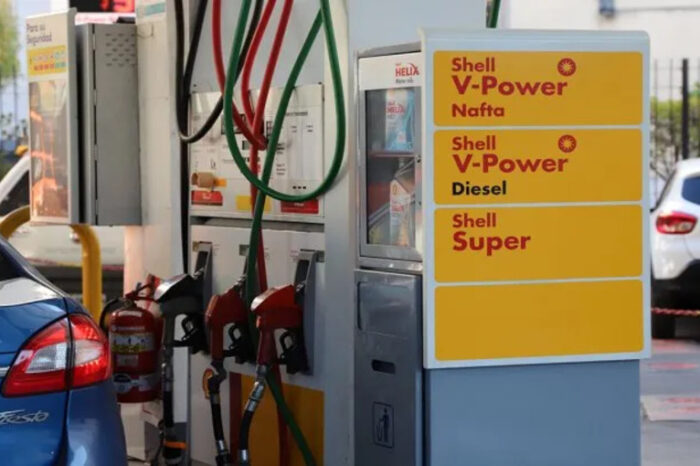 Shell aumentó el precio de sus combustibles