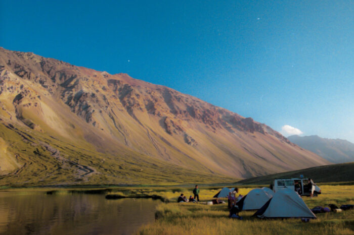 Un lugar hermoso para visitar y acampar en Mendoza