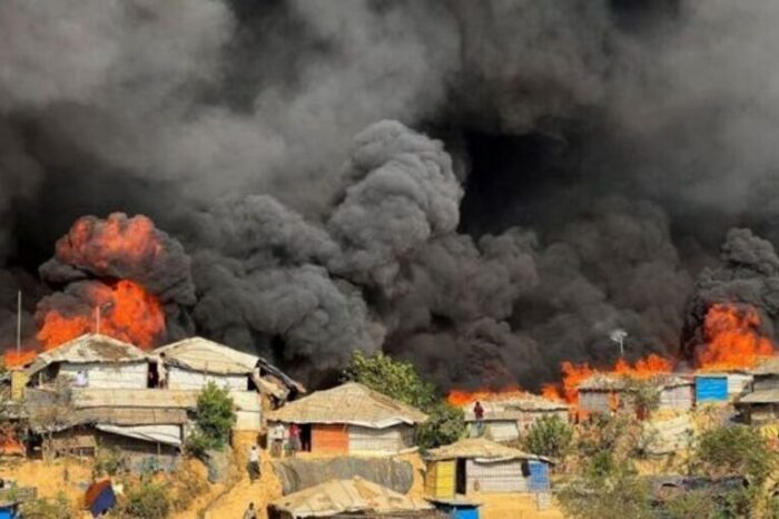 Un incendio destruyó el campamento de refugiados más grande del mundo