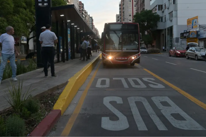 Habilitaron el “sólo bus” en la avenida Chacabuco