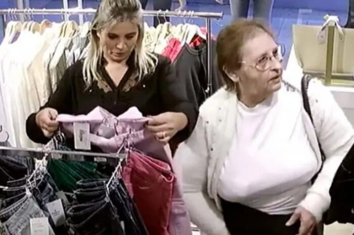 En Córdoba, una "abuela mechera" se llevó camperas abajo de la falda