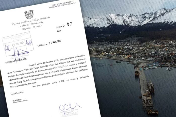 La oposición denunciará el puerto Chino de Tierra del Fuego
