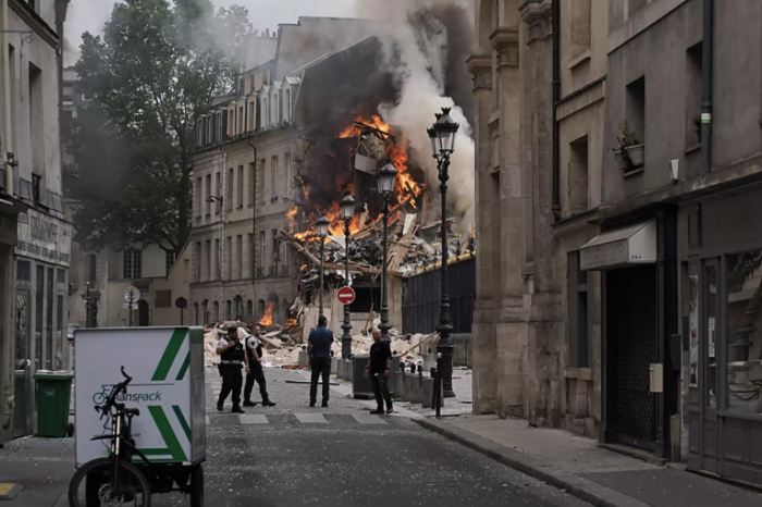 París: explotó un edificio por una pérdida de gas