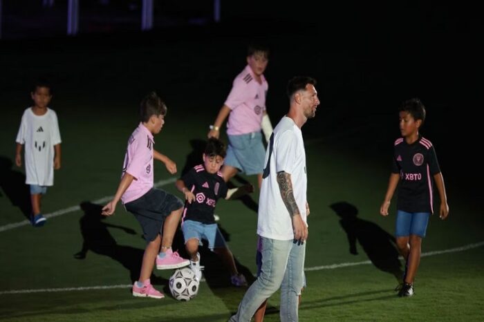 El video viral de los hijos de Messi por ¡imitar a Fort!
