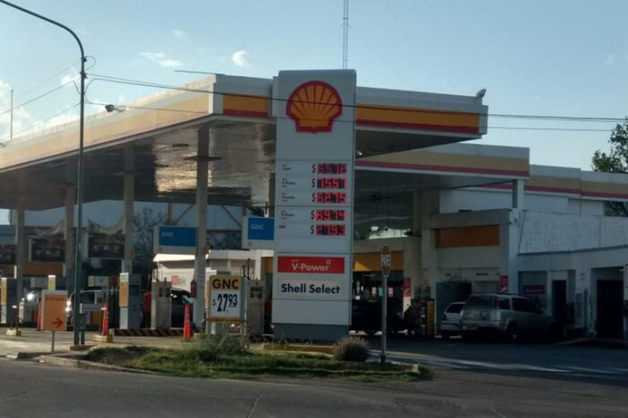 Aumenta la nafta en estaciones de servicio Shell