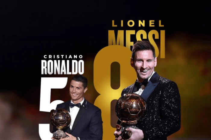 La reacción de Cristiano Ronaldo al 8° Balón de Oro de Messi