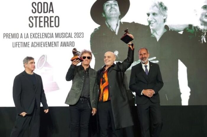 Soda Stereo y su primer Grammy Latino
