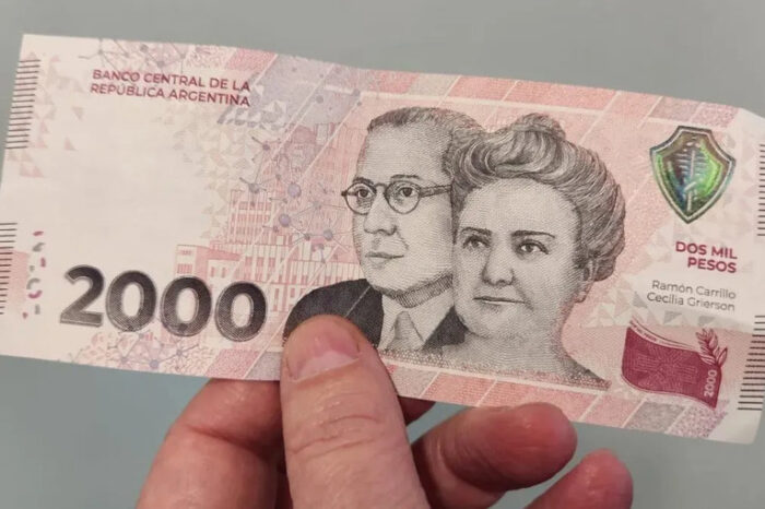 Nuevos cambios en el billete de 2000 pesos
