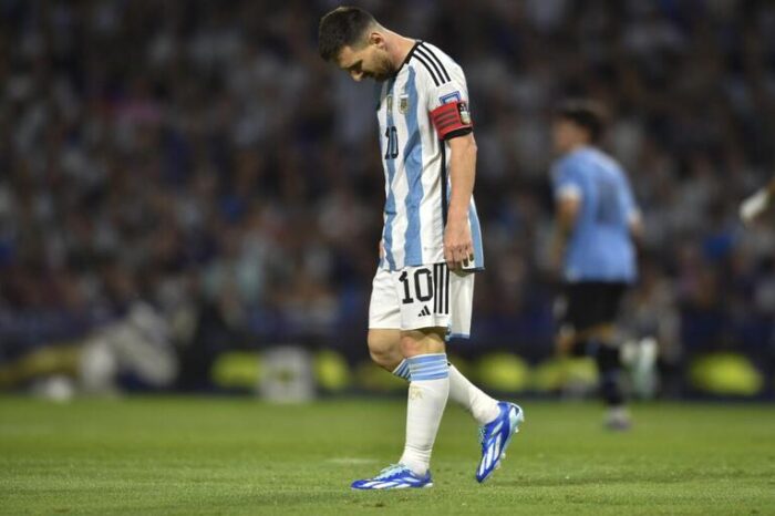 La reacción de Messi tras la derrota