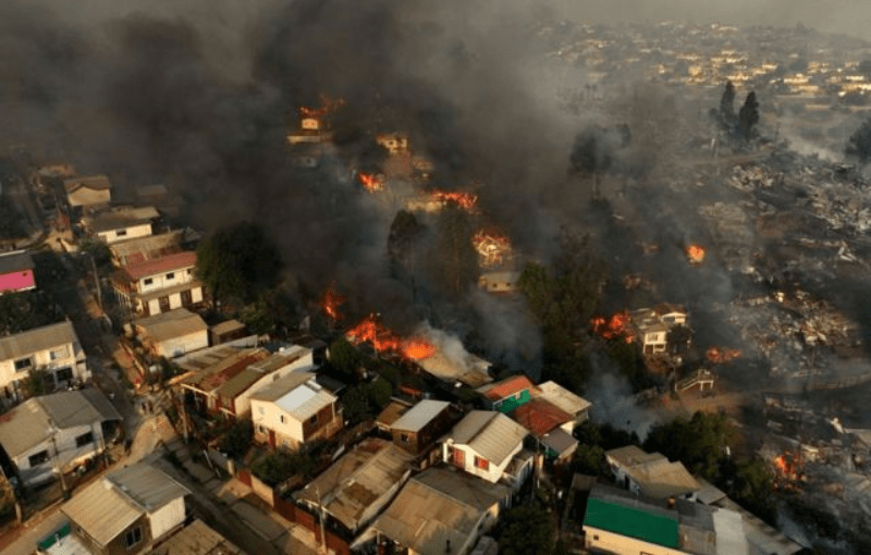 incendio chile 51 muertos